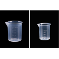 New pp material transparent thickened plastic scale cup other chemical equipment beaker without handle